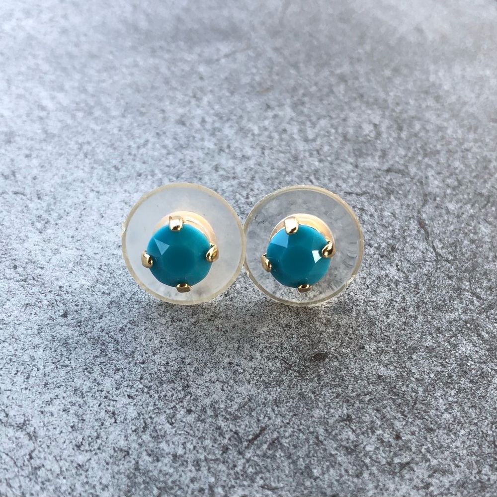 Swarovski turquoise studs